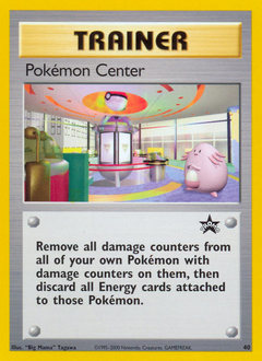 Pokémon Center, Wizards Black Star Promos #40, Pokémon TCG card