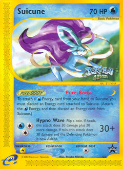 Suicune, Wizards Black Star Promos #53, Pokémon TCG card