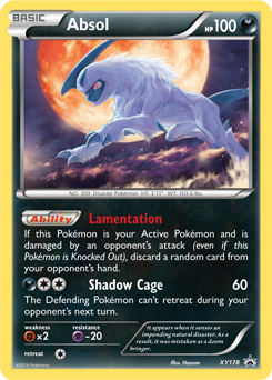 Absol, XY Black Star Promos #XY178, Pokémon TCG card