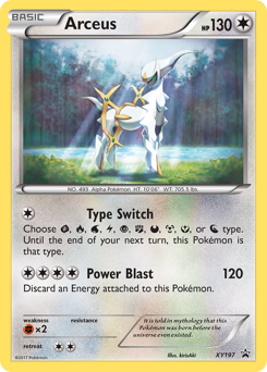 Arceus, XY Black Star Promos #XY197, Pokémon TCG card
