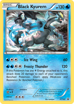 Black Kyurem, XY Black Star Promos #XY160, Pokémon TCG card