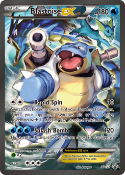 Blastoise-EX, XY Black Star Promos #XY122, Pokémon TCG card