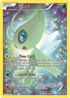 Celebi, XY Black Star Promos #XY111, Pokémon TCG card