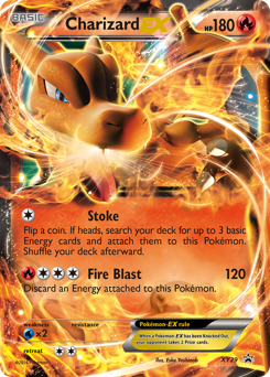 Charizard-EX, XY Black Star Promos #XY29, Pokémon TCG card
