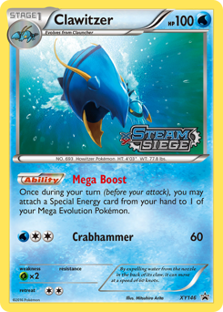 Clawitzer, XY Black Star Promos #XY146, Pokémon TCG card