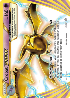 Crobat BREAK, XY Black Star Promos #XY181, Pokémon TCG card