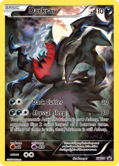 Darkrai, XY Black Star Promos #XY114, Pokémon TCG card