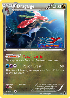 Dragalge, XY Black Star Promos #XY10, Pokémon TCG card