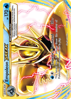 Empoleon BREAK, XY Black Star Promos #XY134, Pokémon TCG card