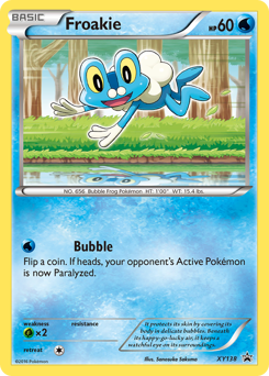 Froakie, XY Black Star Promos #XY138, Pokémon TCG card