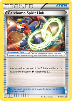 Garchomp Spirit Link, XY Black Star Promos #XY169, Pokémon TCG card