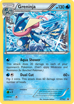Greninja, XY Black Star Promos #XY162, Pokémon TCG card