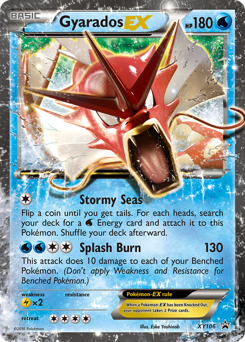 Gyarados-EX, XY Black Star Promos #XY106, Pokémon TCG card