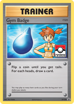 Gym Badge, XY Black Star Promos #XY204, Pokémon TCG card