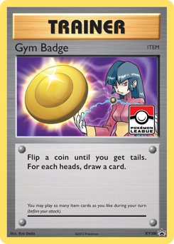 Gym Badge, XY Black Star Promos #XY208, Pokémon TCG card