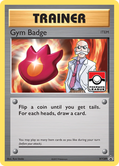 Gym Badge, XY Black Star Promos #XY209, Pokémon TCG card