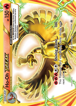 Ho-Oh BREAK, XY Black Star Promos #XY154, Pokémon TCG card