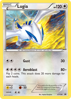 Lugia, XY Black Star Promos #XY156, Pokémon TCG card