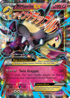 M Mawile-EX, XY Black Star Promos #XY104, Pokémon TCG card