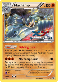 Machamp, XY Black Star Promos #XY13, Pokémon TCG card