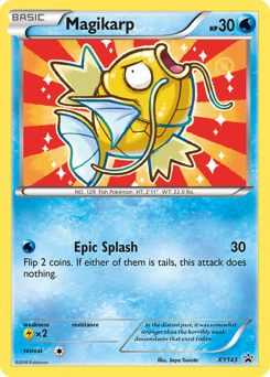 Magikarp, XY Black Star Promos #XY143, Pokémon TCG card