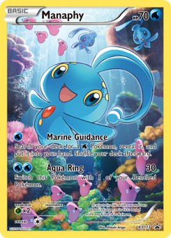 Manaphy, XY Black Star Promos #XY113, Pokémon TCG card