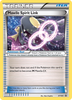 Mawile Spirit Link, XY Black Star Promos #XY105, Pokémon TCG card