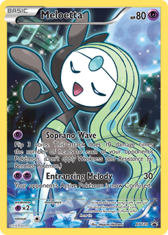 Meloetta, XY Black Star Promos #XY120, Pokémon TCG card