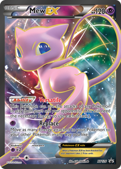 Mew-EX, XY Black Star Promos #XY126, Pokémon TCG card