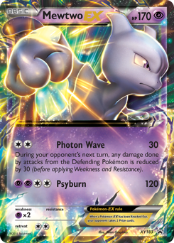 Mewtwo-EX, XY Black Star Promos #XY183, Pokémon TCG card