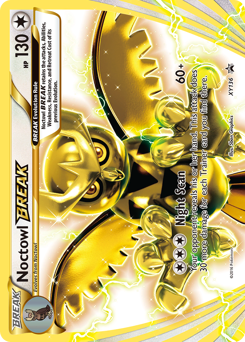 Noctowl BREAK, XY Black Star Promos #XY136, Pokémon TCG card