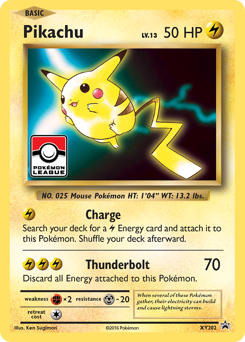 Pikachu, XY Black Star Promos #XY202, Pokémon TCG card
