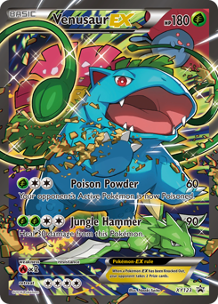Venusaur-EX, XY Black Star Promos #XY123, Pokémon TCG card