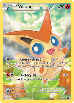 Victini, XY Black Star Promos #XY117, Pokémon TCG card