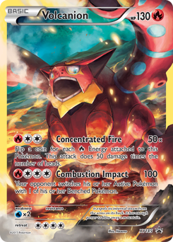 Volcanion, XY Black Star Promos #XY185, Pokémon TCG card