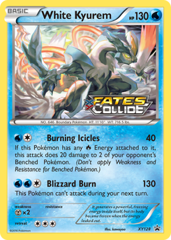 White Kyurem, XY Black Star Promos #XY128, Pokémon TCG card