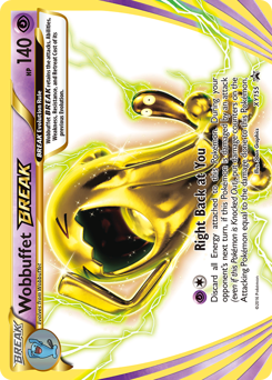 Wobbuffet BREAK, XY Black Star Promos #XY155, Pokémon TCG card