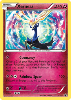 Xerneas, XY Black Star Promos #XY05, Pokémon TCG card