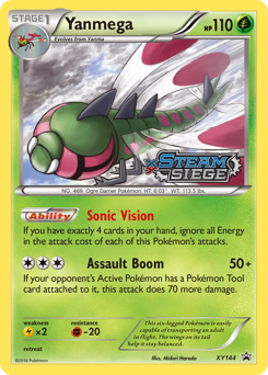 Yanmega, XY Black Star Promos #XY144, Pokémon TCG card