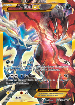 Yveltal-EX, XY Black Star Promos #XY150a, Pokémon TCG card