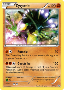 Zygarde, XY Black Star Promos #XY152, Pokémon TCG card