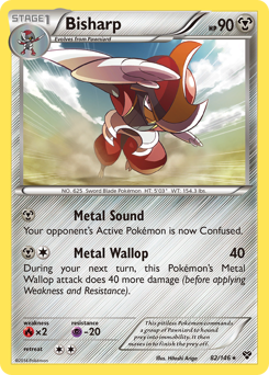 Bisharp, XY #82, Pokémon TCG card