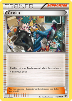 Cassius, XY #115, Pokémon TCG card