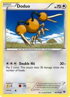 Doduo, XY #98, Pokémon TCG card