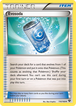 Evosoda, XY #116, Pokémon TCG card