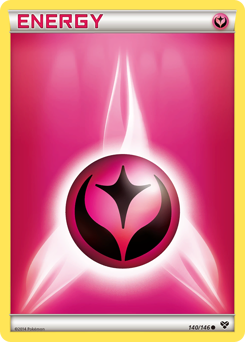 Fairy Energy, XY #140, Pokémon TCG card