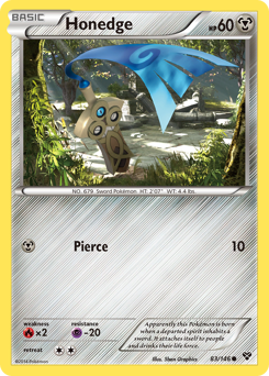 Honedge, XY #83, Pokémon TCG card