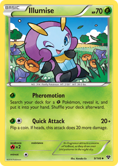 Illumise, XY #9, Pokémon TCG card