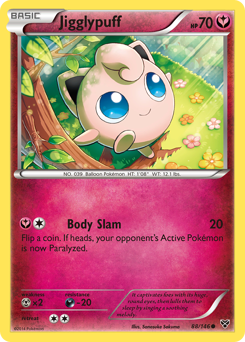 Jigglypuff, XY #88, Pokémon TCG card