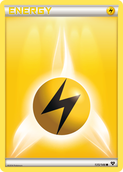 Lightning Energy, XY #135, Pokémon TCG card
